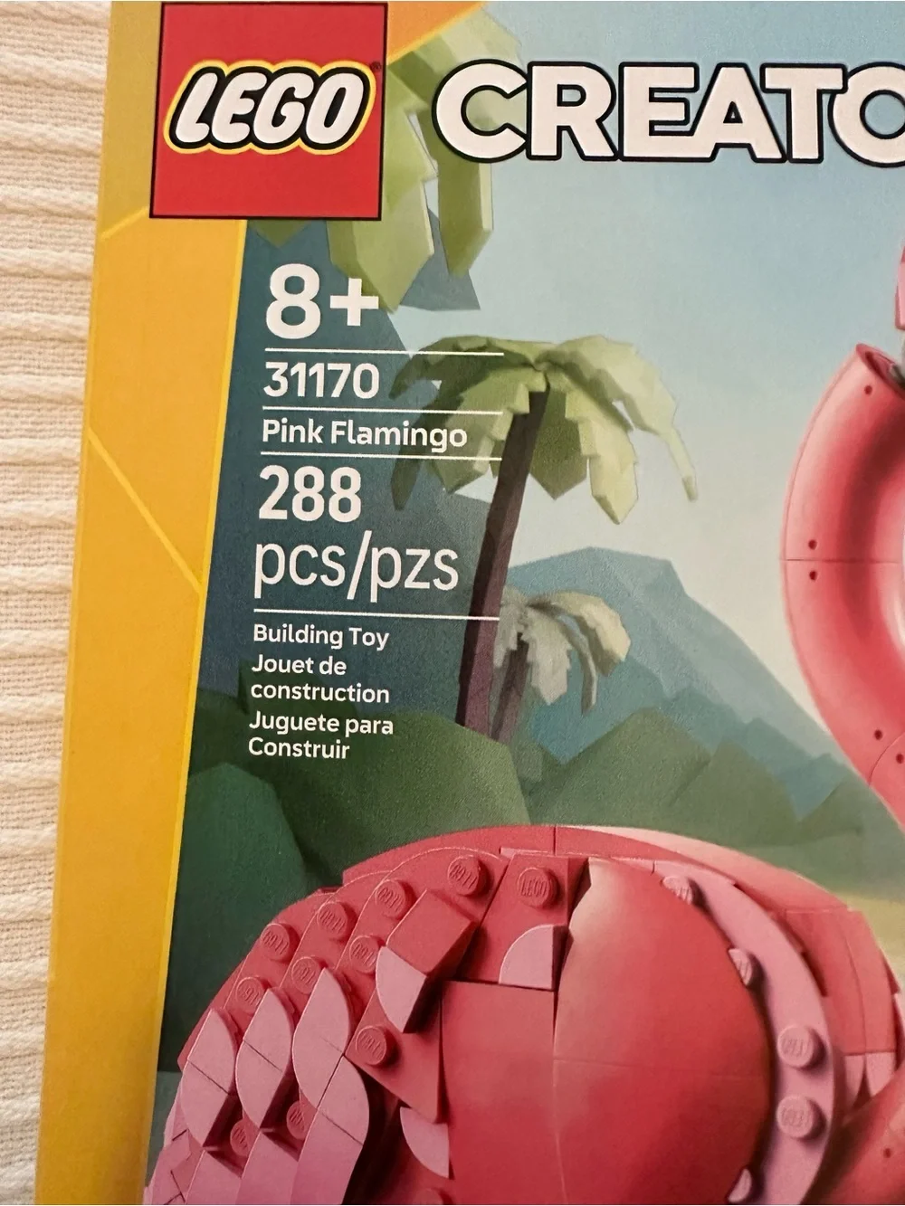 Lego Pink Flamingo 3 in 1 Creator Building Set